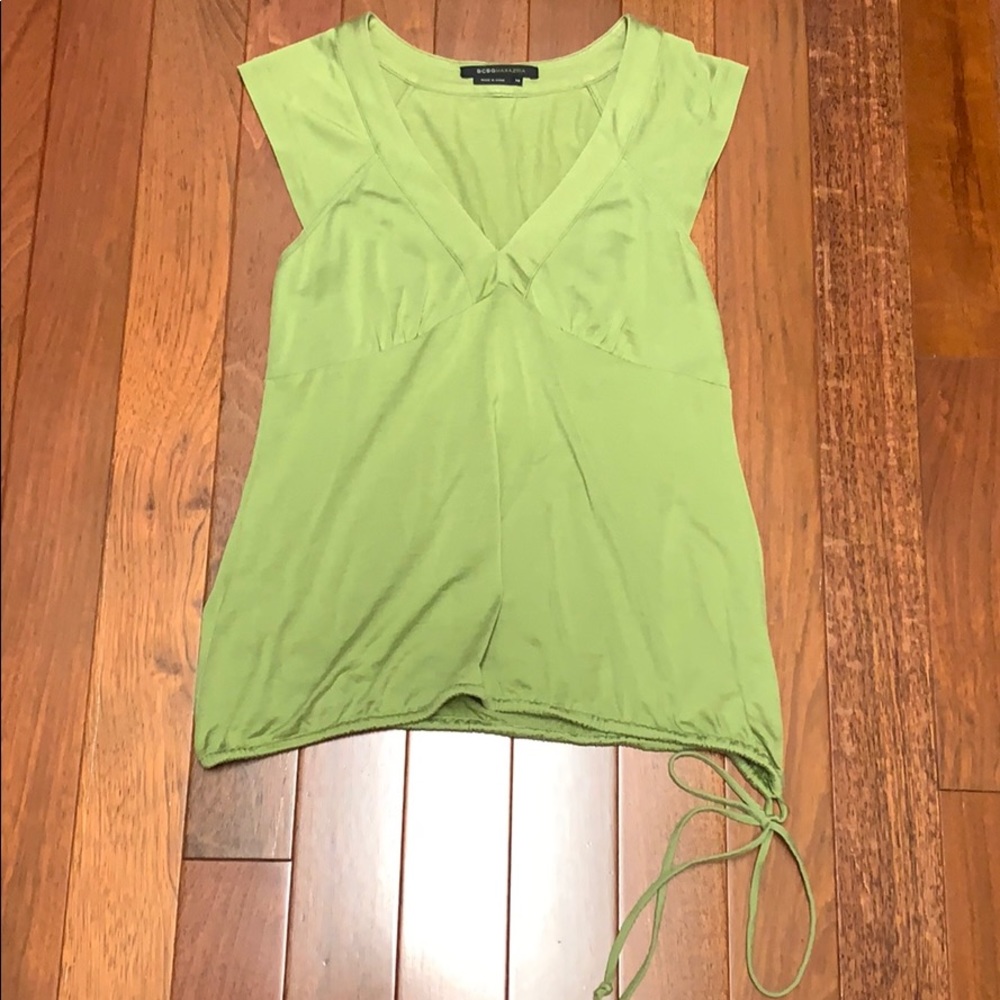 BCBG MaxAzria cinch hem top